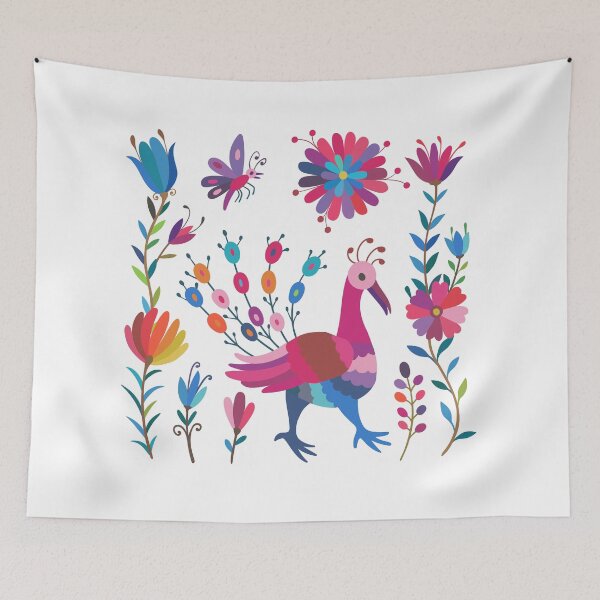 Item preview, composition with bird and flowers designed and sold by InshynaArt.