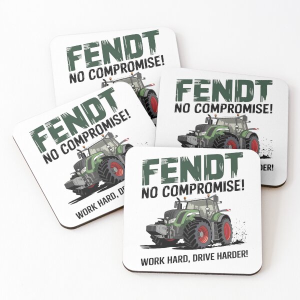 Item preview, Fendt No Compromise!  Work Hard, Drive Harder! #fendttastick designed and sold by Zibis09.