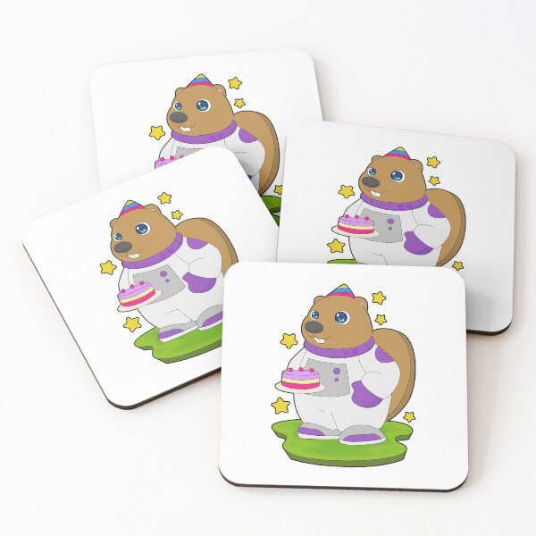 Item preview, Beaver Birthday Astronaut designed and sold by Snabdesign84.