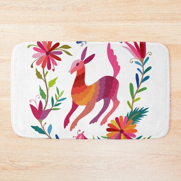 Item preview, bird and flowers composition. Otomi designed and sold by InshynaArt.