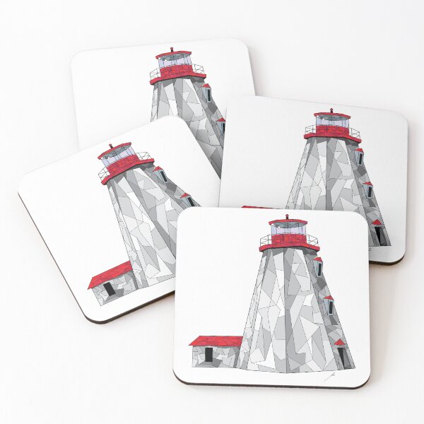 Item preview, Geometric Lighthouse designed and sold by EM-art-studio.