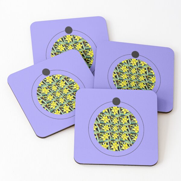 Item preview, Yellow Valuable Flowers Pattern designed and sold by Patternflower.