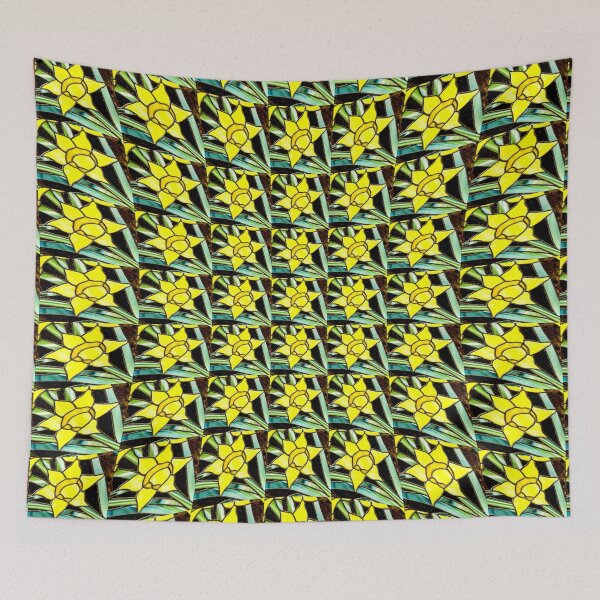 Item preview, Yellow Valuable Flowers Pattern designed and sold by Patternflower.