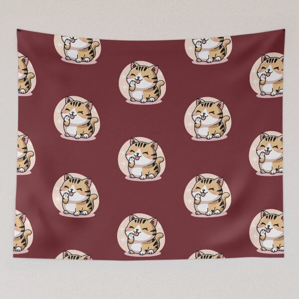 Item preview, Chubby Cat Purrfectly Clean designed and sold by SignumShop.