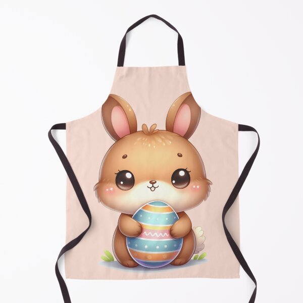 Item preview, Cute Kawaii Brown Easter Bunny designed and sold by AnmitsuArt.