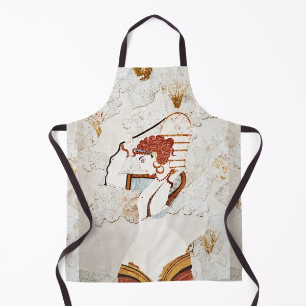 Item preview, Theran Woman Fresco 03 Restored designed and sold by Weston  Westmoreland.