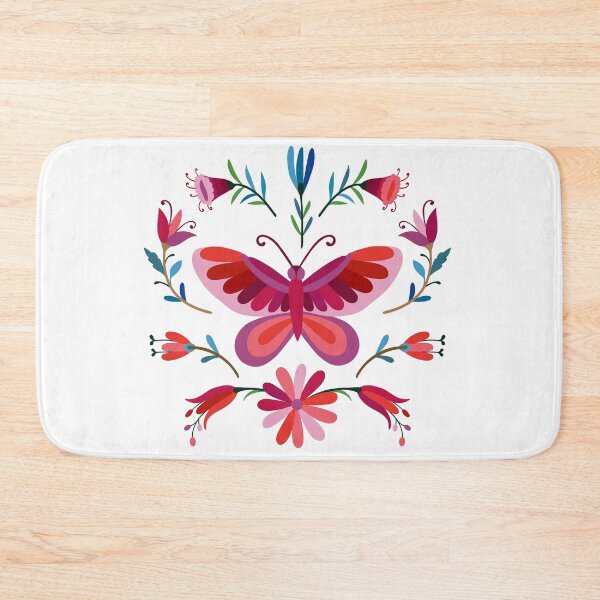Item preview, butterfly and flowers composition designed and sold by InshynaArt.