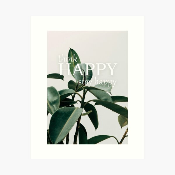 Item preview, Think happy stay happy designed and sold by simo-art.