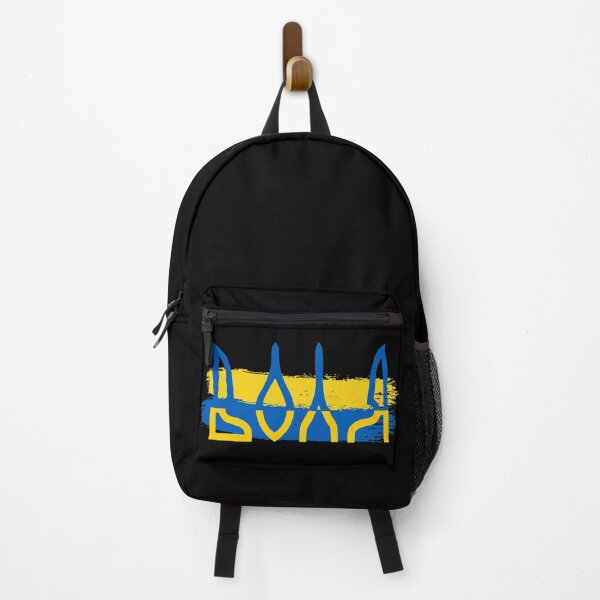 Item preview, Ukraine Trident BOLD Blue Yellow designed and sold by ArtCounts.
