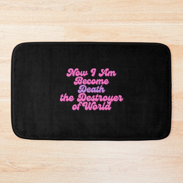 Item preview, Now I Am Become Death the Destroyer of Worlds design in barbie theme designed and sold by Anngozza2.