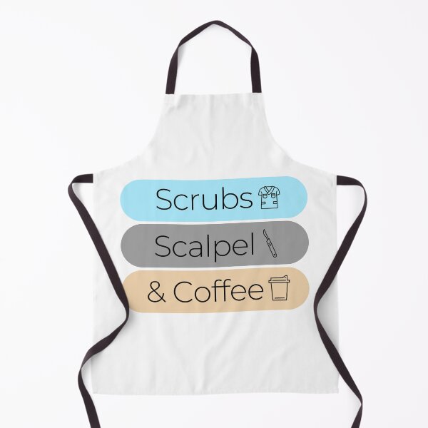 Item preview, Scrubs, Scalpel & Coffee designed and sold by iX-Physio.