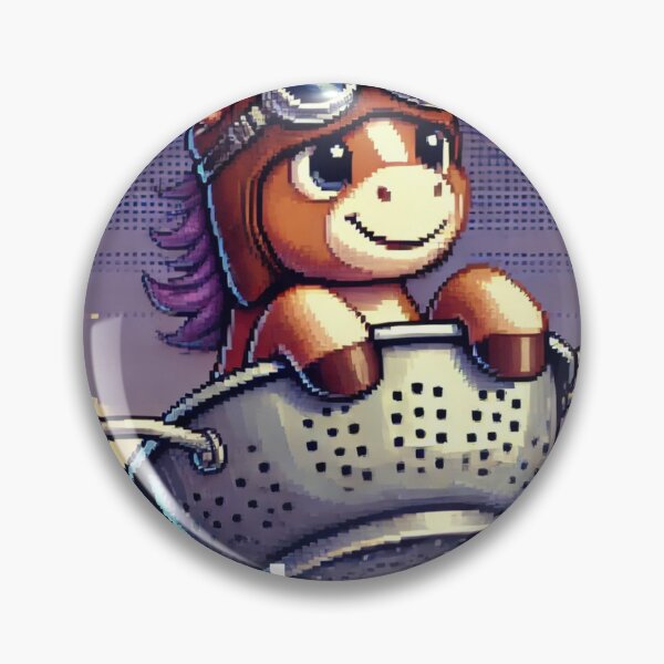 Item preview, Flying horse in a colander designed and sold by PixCthulhu.