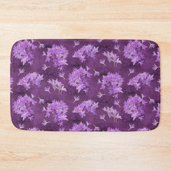 Item preview, Tumbling Spring Crocus on Magenta 6e376e designed and sold by Art in My Loft.