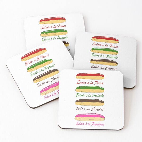 Item preview, Colorful Eclairs - French Food Art designed and sold by CecileLenam.