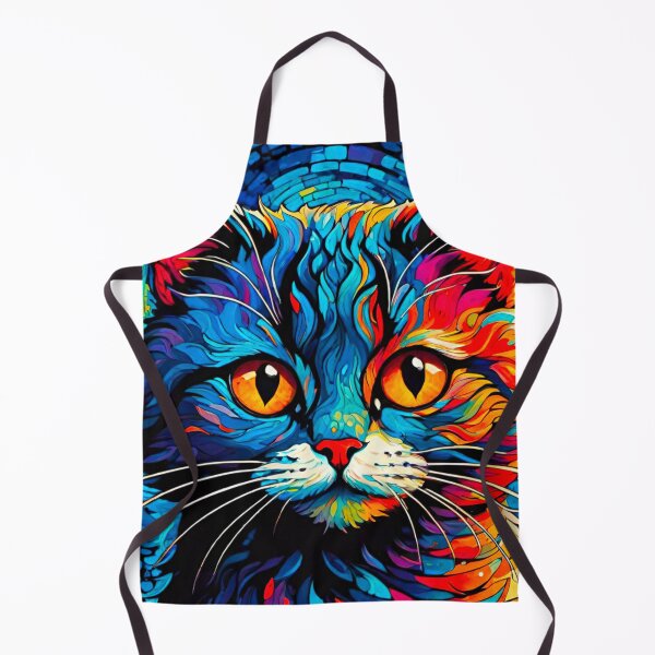 Item preview, Vibrant Cat with Mesmerizing Eyes designed and sold by GrizzlyCollective.