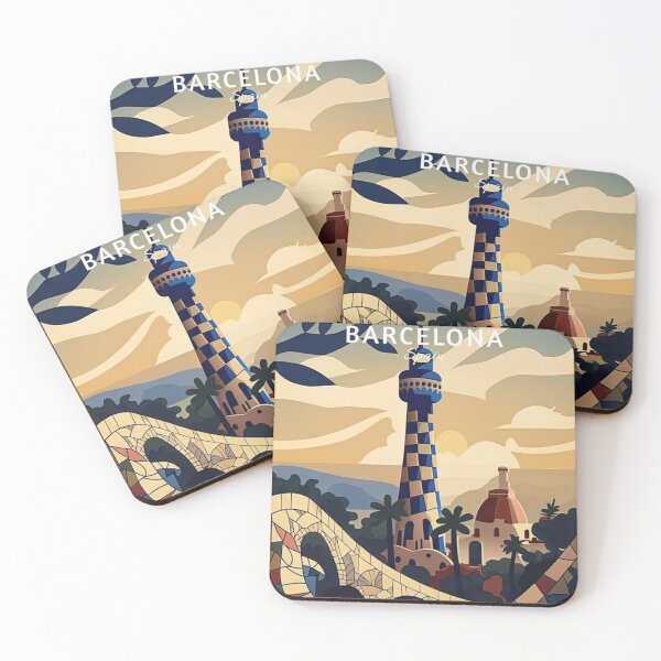 Item preview, Colorful Fantasy Architecture In Catalonia designed and sold by iamdesigns14.