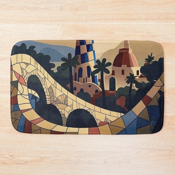 Item preview, Colorful Fantasy Architecture In Catalonia designed and sold by iamdesigns14.
