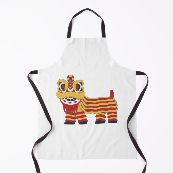 Item preview, Lion dance in cartoon style designed and sold by alvariski.