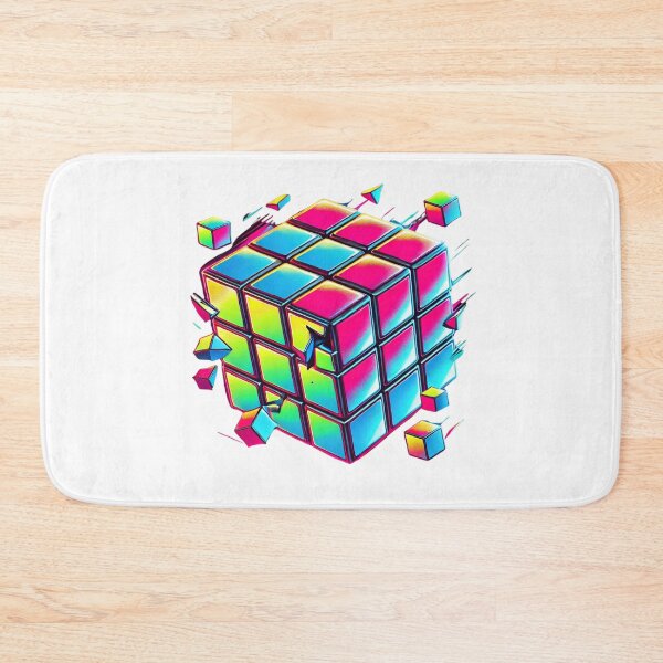 Item preview, Rubik’s Cube Retro Art – Unique Graphic Design for Apparel designed and sold by DesignsByHania.