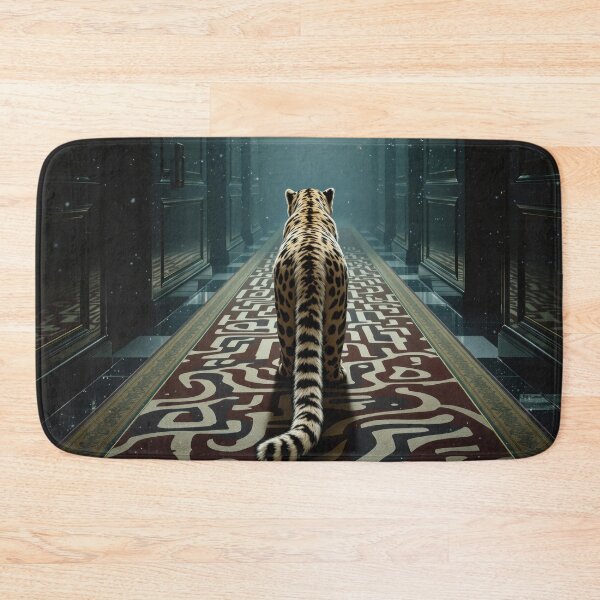 Item preview, Indoor Leopard Wants Out designed and sold by HabitableMoons.