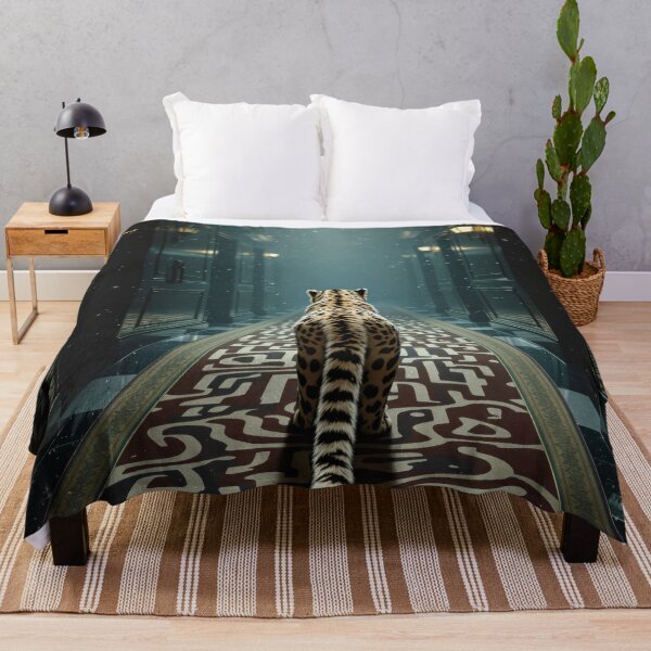 Item preview, Indoor Leopard Wants Out designed and sold by HabitableMoons.