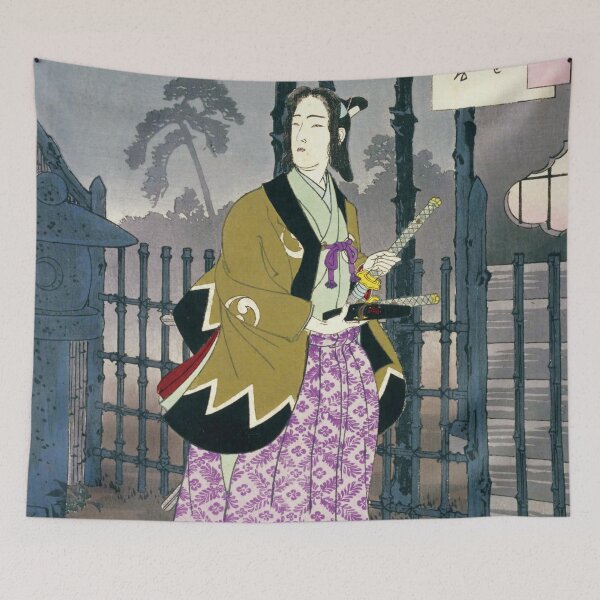 Item preview, Gion District – Tsukioka Yoshitoshi’s "One Hundred Aspects of the Moon" designed and sold by store-wasabi.