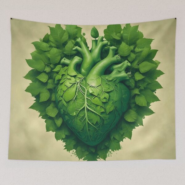 Item preview, The heart of life - Productivity | Growth | Power Mindset designed and sold by PeakMind.