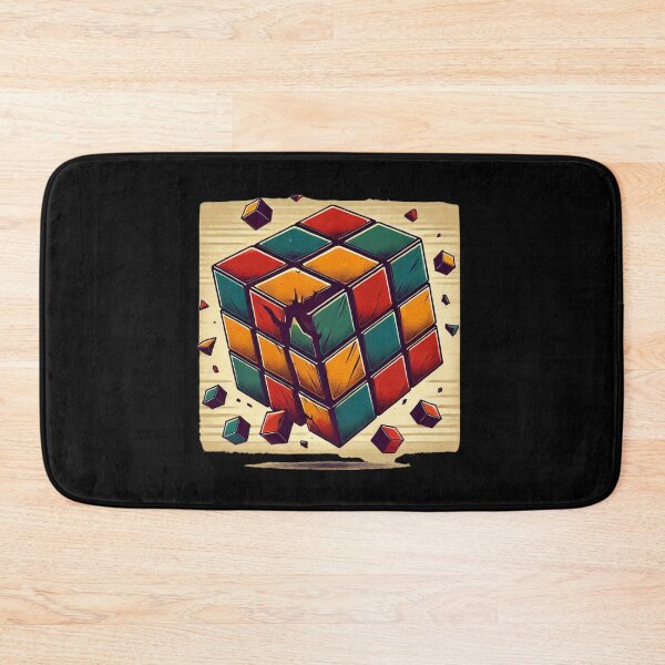 Item preview, Rubik’s Cube Retro Art – Unique Graphic Design for Apparel designed and sold by DesignsByHania.