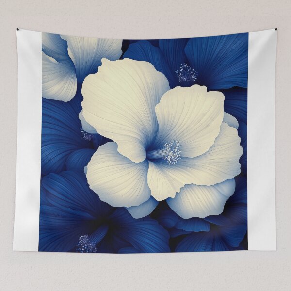 Item preview, Cyanotype- Blue- Botanical- Nature- Blueprint- Flowers,  designed and sold by CTPhotographie.