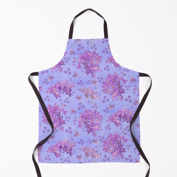 Item preview, Tumbling Spring Crocus on Lavender c2c3ff designed and sold by Art in My Loft.