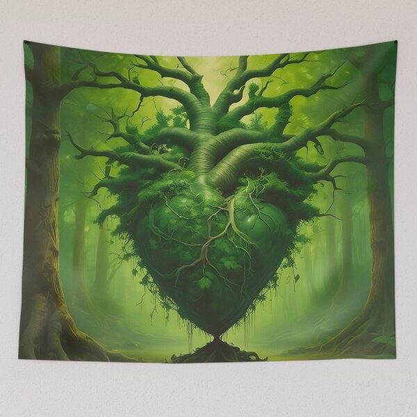 Item preview, The Heart of Nature - Productivity | Growth | Power Mindset designed and sold by PeakMind.