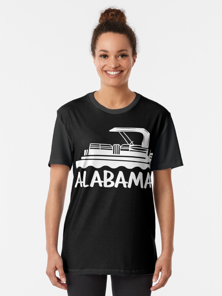 "Pontoon Shirt Alabama Pontoon Boat Captain Shirt" T-shirt ...