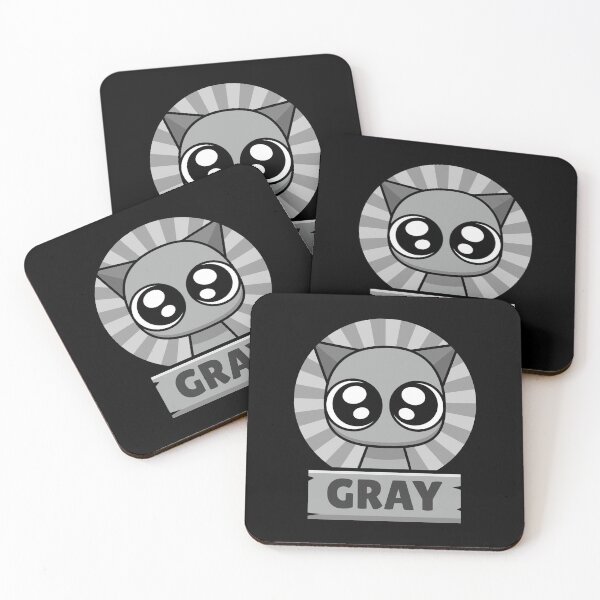 Item preview, Sprunkies Gray Cute Character designed and sold by Kubala Designs.