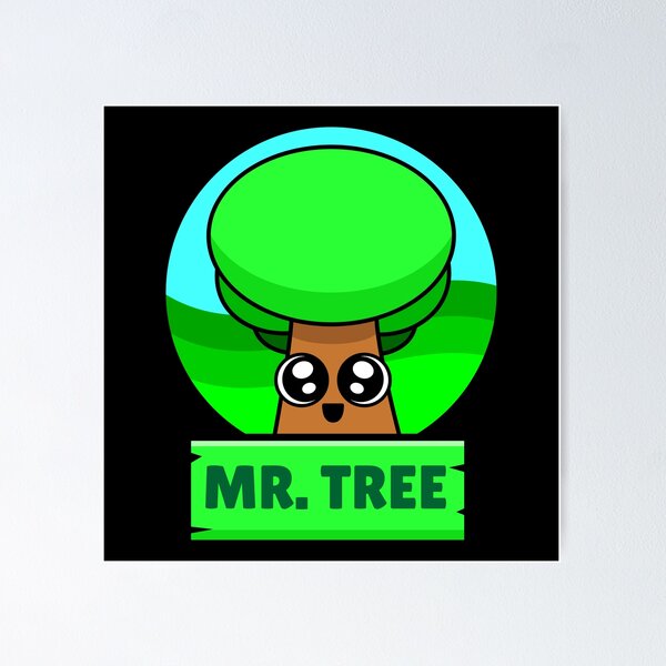 Item preview, Sprunkies Mr.Tree Cute Character designed and sold by Kubala Designs.