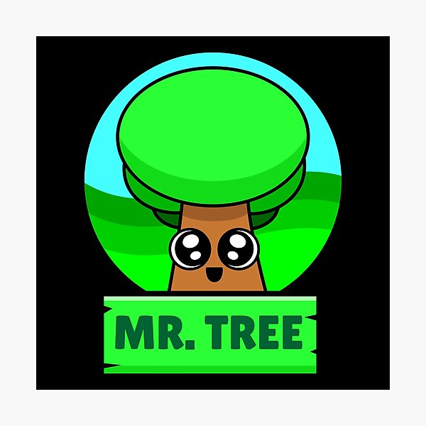 Item preview, Sprunkies Mr.Tree Cute Character designed and sold by Kubala Designs.