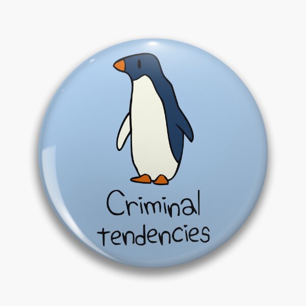 Item preview, Criminal Tendencies (Pengiun) designed and sold by jezkemp.