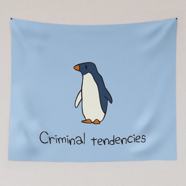 Item preview, Criminal Tendencies (Pengiun) designed and sold by jezkemp.
