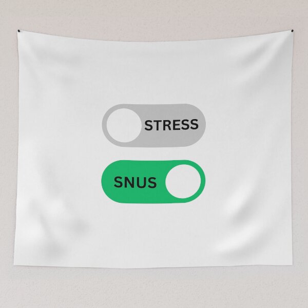 Item preview, Stress off, snus on! designed and sold by DRYPT.
