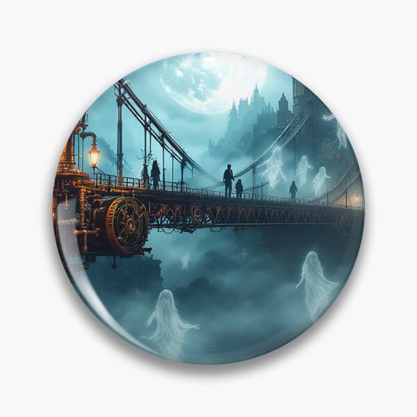 Item preview, Steampunk Halloween: the bridge of lost souls designed and sold by Anne-Abadie.