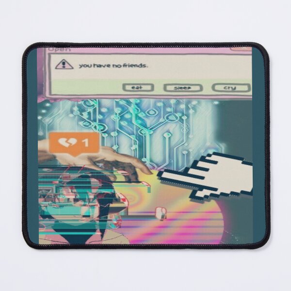 Item preview, Lain Has No Friends designed and sold by MerikuroCreates.