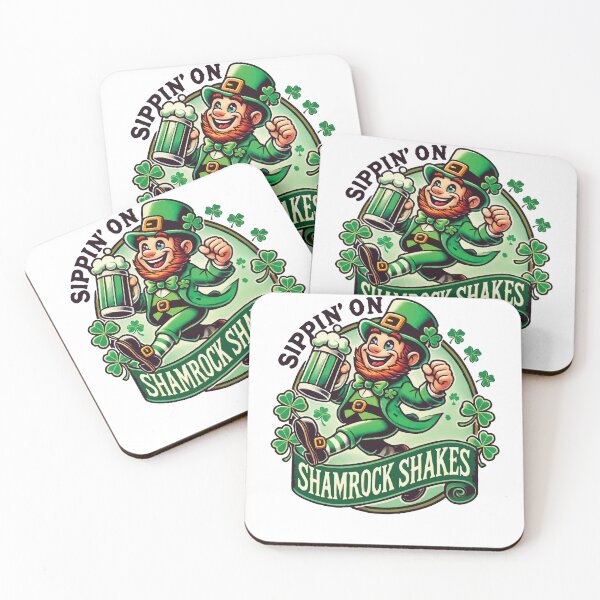 Item preview, St. Patrick's Day Sippin' On Shamrock Shakes designed and sold by LuminOrb.