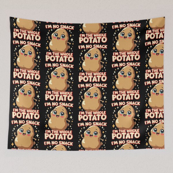 Item preview, Funny Potato Meme I'm No Snack I'm the Whole Potato designed and sold by wrestletoys.