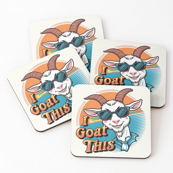 Item preview, I Goat This – Cool Goat Pun Design designed and sold by Jollys-ArtShop.