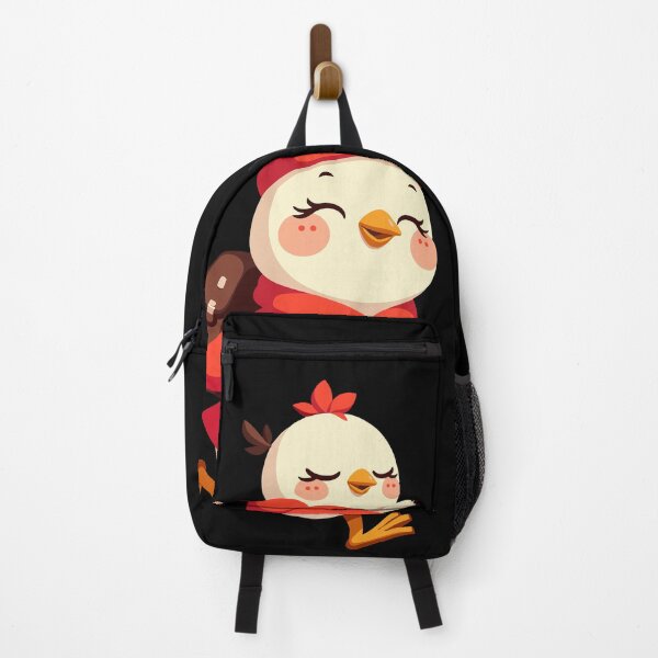Item preview, Chicks with Coat and Backpack designed and sold by Bebrowny.