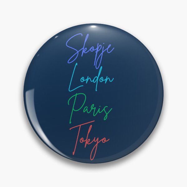 Item preview, Skopje, London, Paris, Tokyo designed and sold by BigCapitalCity.