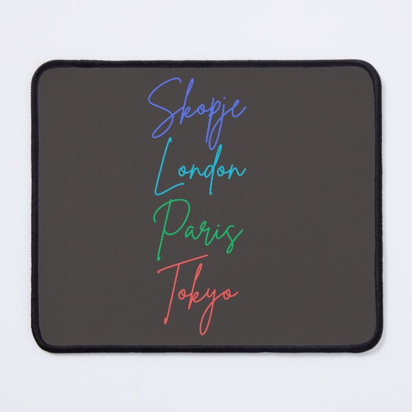 Item preview, Skopje, London, Paris, Tokyo designed and sold by BigCapitalCity.