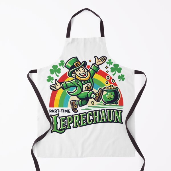 Item preview, St. Patrick's Day Kleeblatt Rainbow Kobold designed and sold by LuminOrb.
