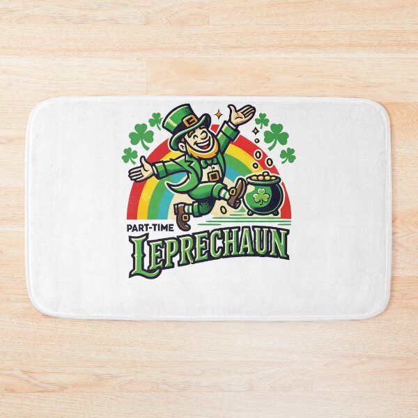 Item preview, St. Patrick's Day Kleeblatt Rainbow Kobold designed and sold by LuminOrb.
