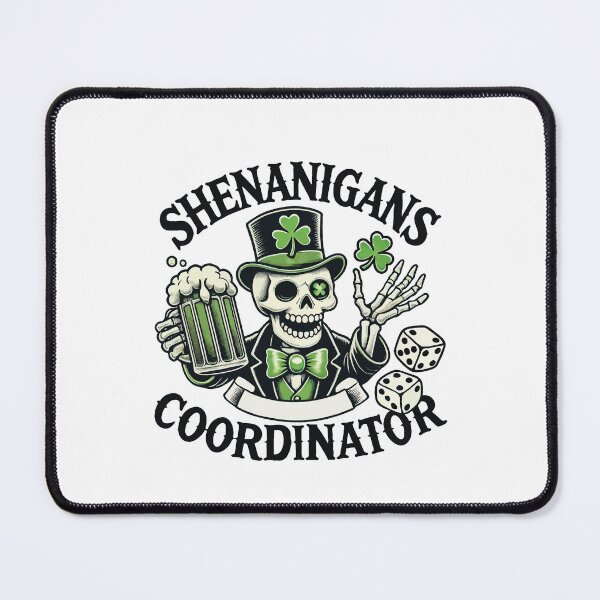 Item preview, Shenanigans Coordinator Sankt Patrick Tag designed and sold by LuminOrb.