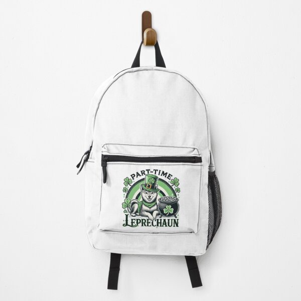 Item preview, Part-time Leprechaun Dog St Patrick's Day designed and sold by LuminOrb.